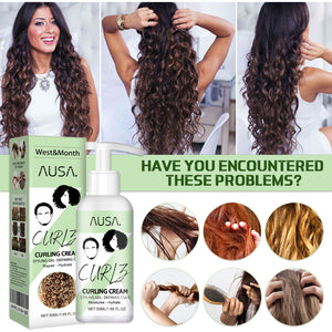Fifuroes Curly Hair Elastin, Moisturizing Curly Hair Styling Fluffy Elastic Strong Hair Smoothing Frizz And Hair Care