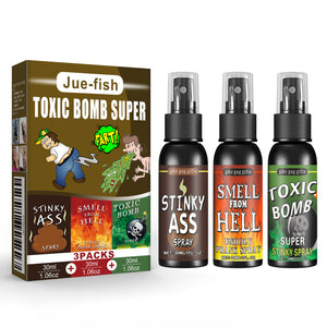 Fifuroes Fart Spray, April Fool's Day Pooper Toy Spoof Stink Entertainment Poop Hell Bomb Smell